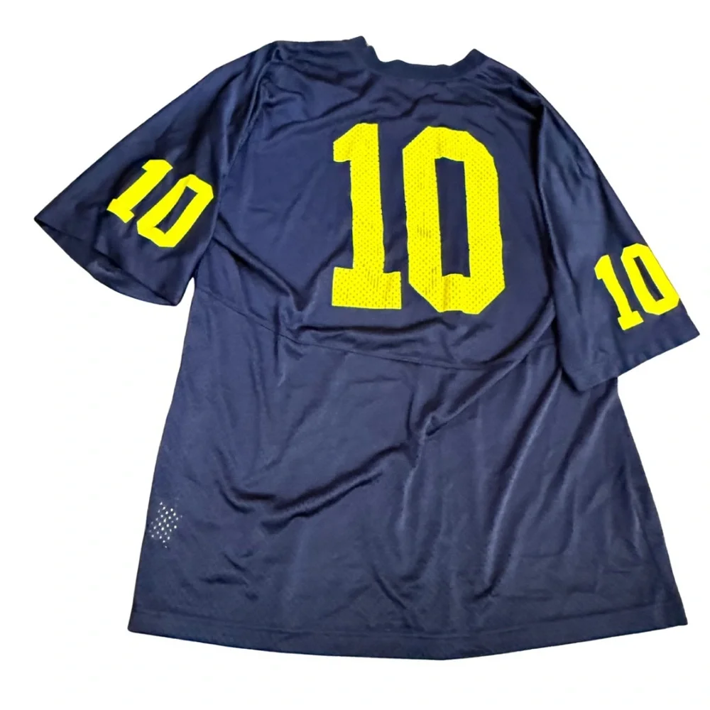 Vintage Nike Michigan Wolverines #10 Jersey Tom Brady Era‎ Men’s L (Korea